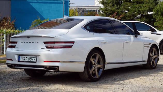 G80 2.5 AWD 124호6877 아산사고대차
