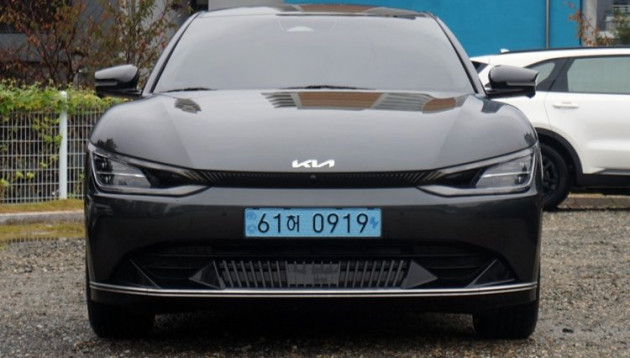 EV6 롱레인지 에어 61허0919 청주사고대차