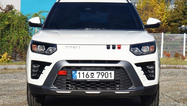 티볼리 1.6 V1 116호7901 아산사고대차