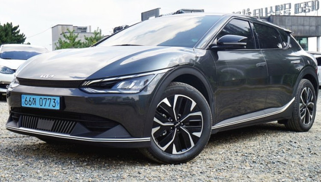 EV6 롱레인지 2WD 라이트 66허0773 아산사고대차