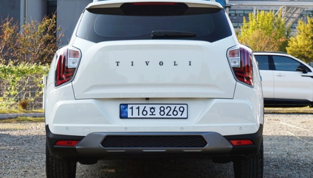 티볼리 1.6 V1 116호8269 아산사고대차