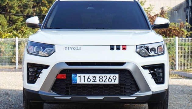 티볼리 1.6 V1 116호8269 아산사고대차