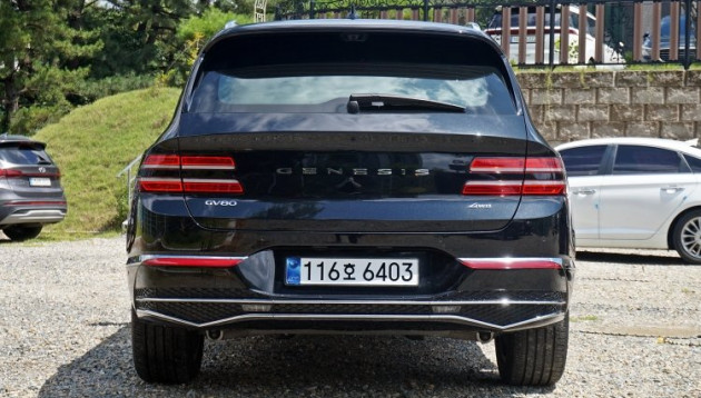 뉴 GV80 가솔린 2.5 터보 AWD 5인승 기본형 116호6403 아산사고렌트