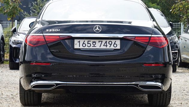벤츠 S350D 165호7496 세종사고대차